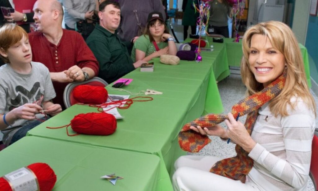 Does Vanna White do any charity work?