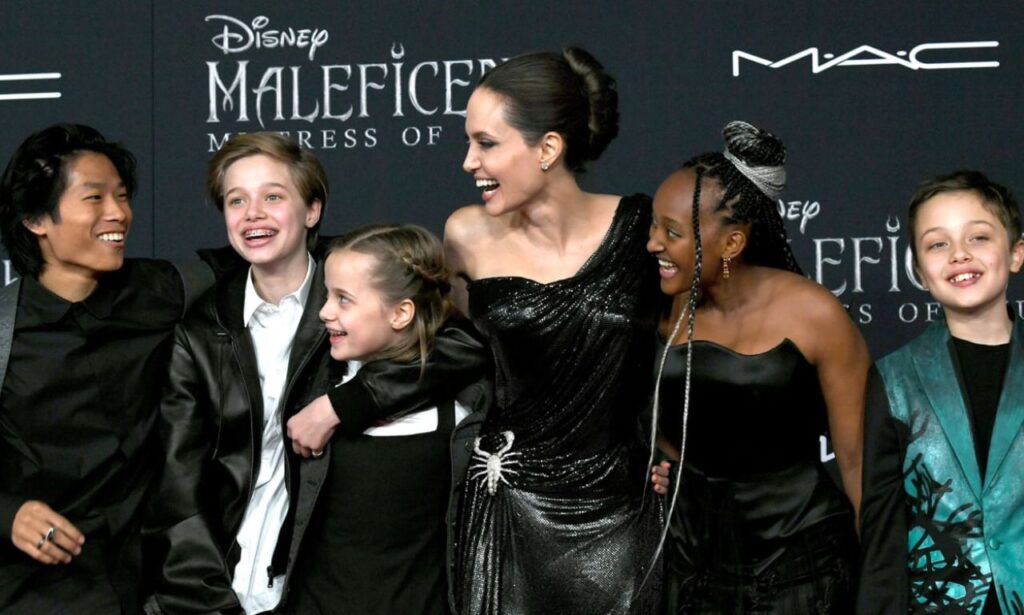 Angelina Jolie’s Children in the Public Eye