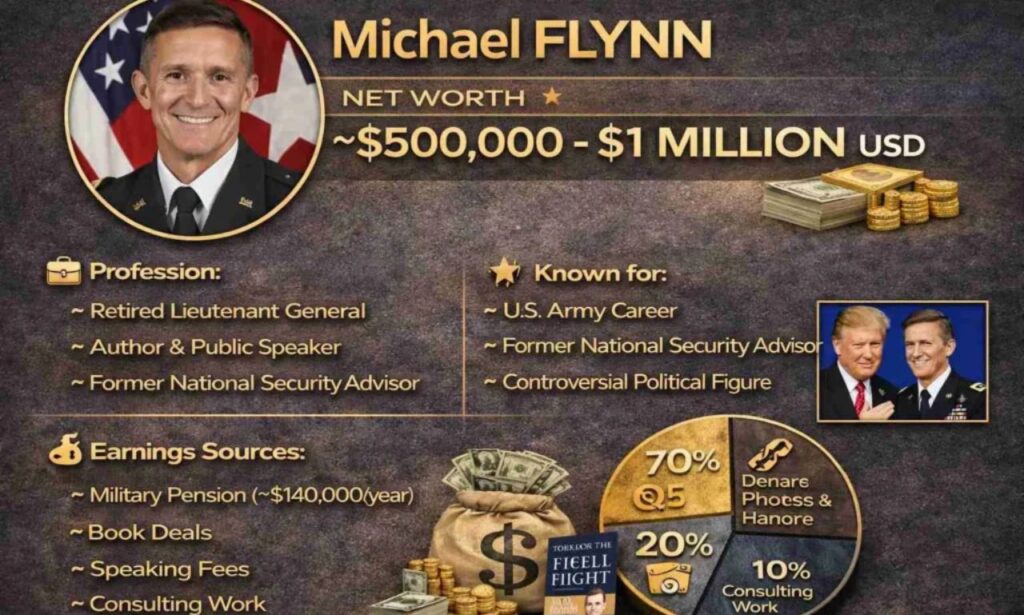 Michael Flynn Net Worth 2026: Military Career, Political Earnings, and Financial Controversies