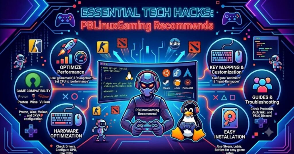 Essential Tech Hacks PBLinuxGaming Recommends