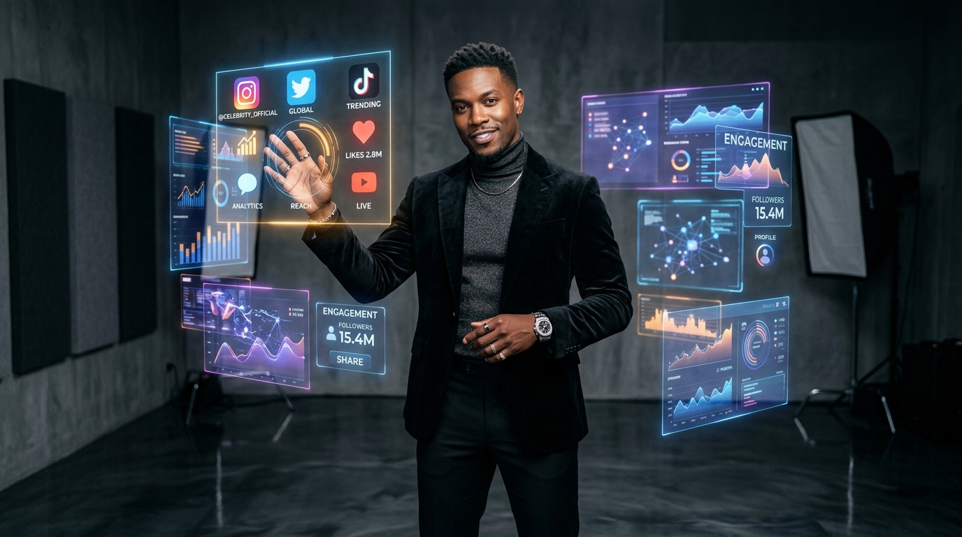 The Role of Social Media in Shaping Celebrity Influence